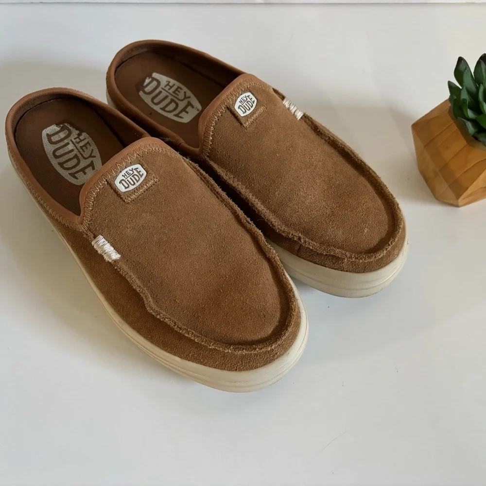 Hey Dude Austin Lift Classic Women’s Mules (Size 7) - Picture 2 of 6